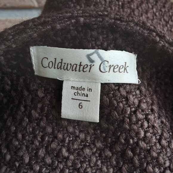 Coldwater Creek 3/4 Sleeve Wool Blend Blazer. - Picture 7 of 9